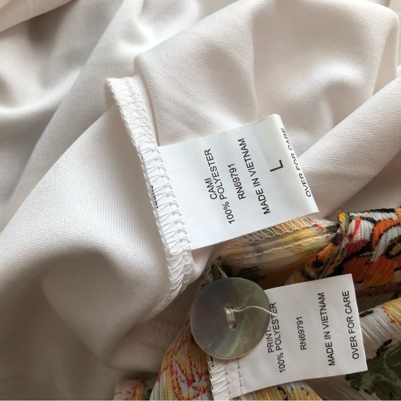 Anthropologie Fig and Flower Fully Lined Tiered Maxi with Banded Waist - Picture 7 of 7